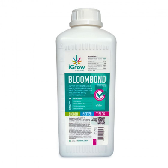 iGrow B Bloombond 1 litre: Prevent Barren Flowers and Buds Drop